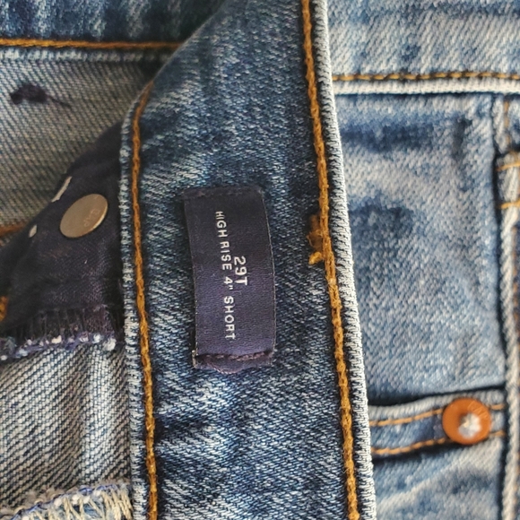 GAP - HIGH RISE 4' SHORTS - Picture 3 of 5